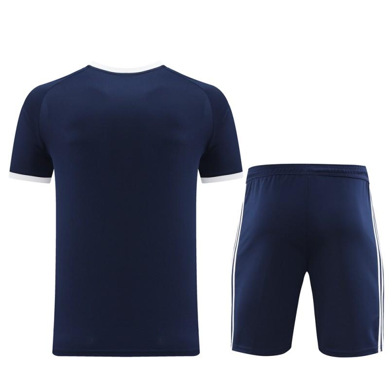 24/25 Adidas Original Navy Short Sleeve Jersey+Shorts