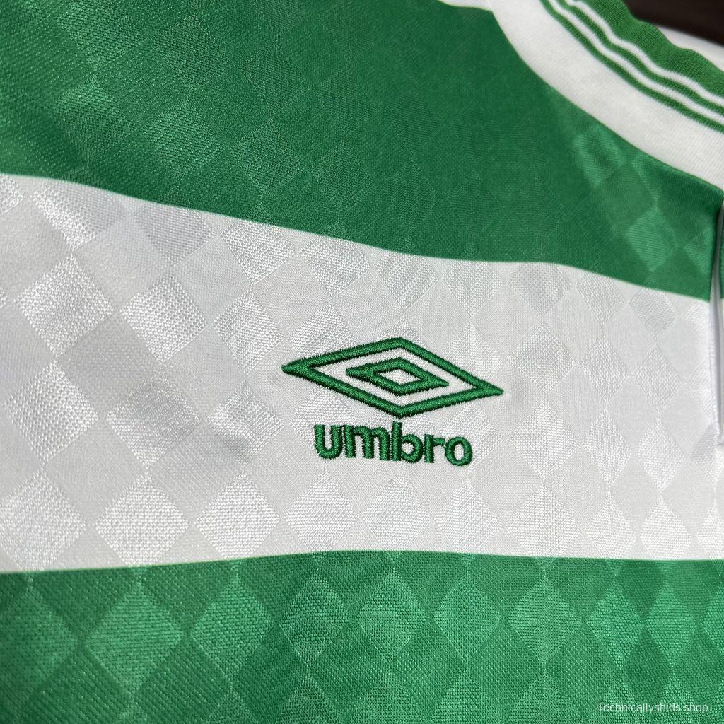 Retro 87/88 Celtic Home Jersey