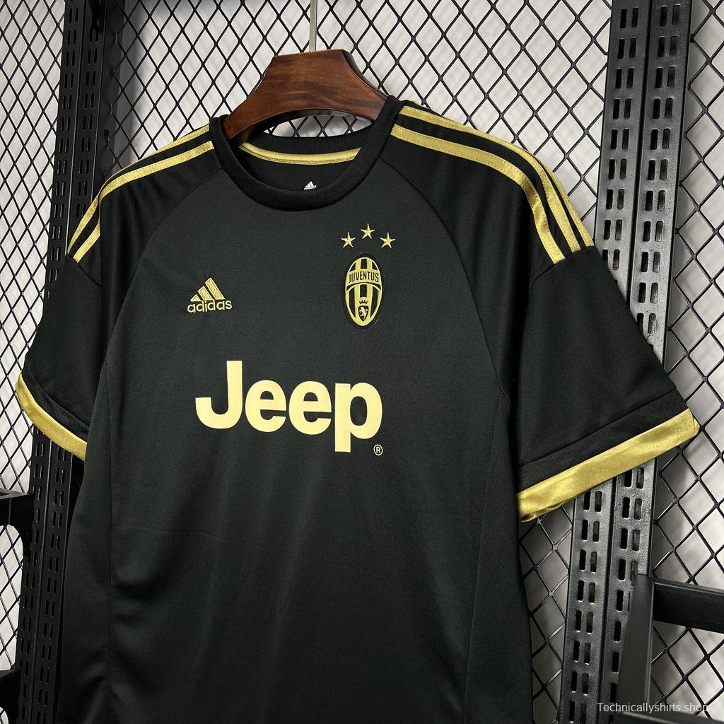 Retro 15/16 Juventus Third Black Jersey