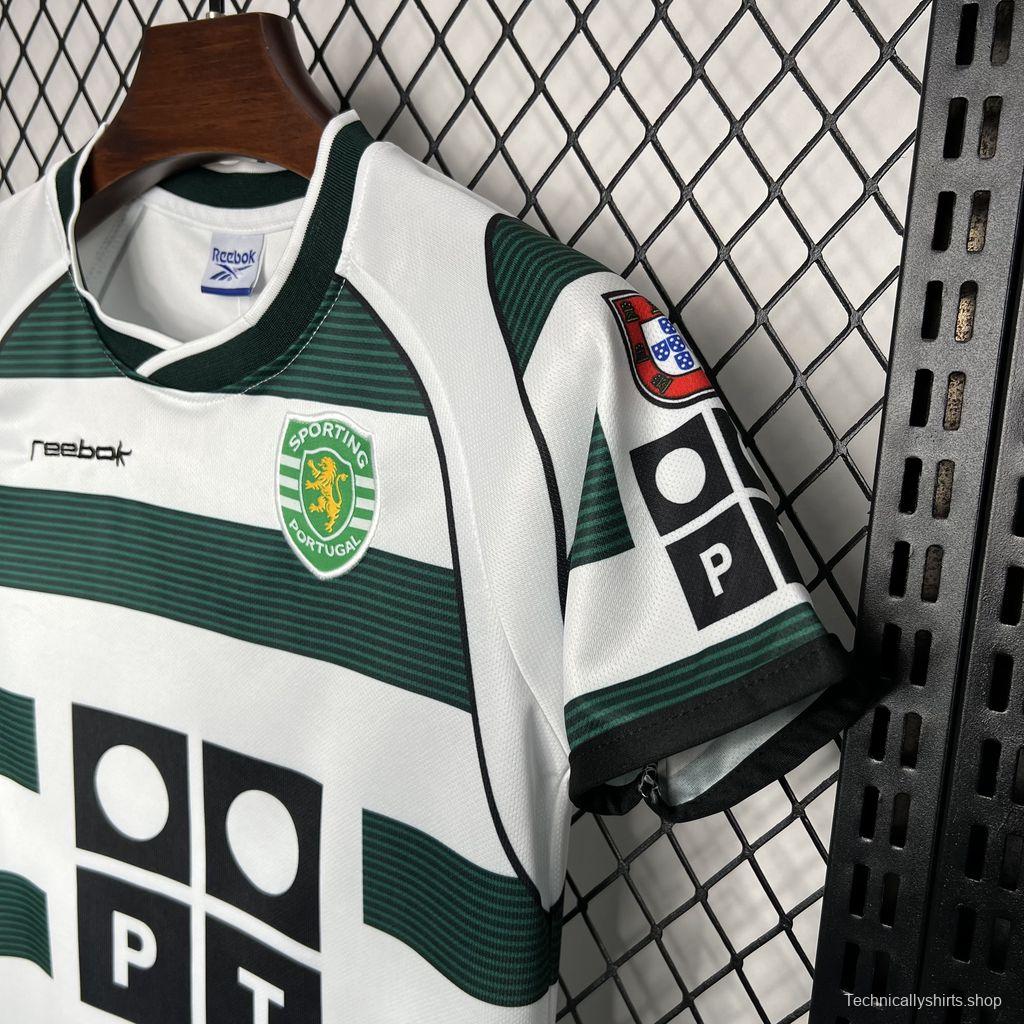 Retro 01/03 Kids Sporting CP Home Jersey