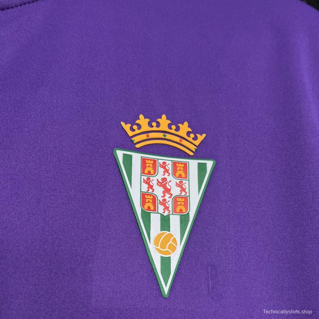 24/25 Cordoba CF Away Purple Jersey