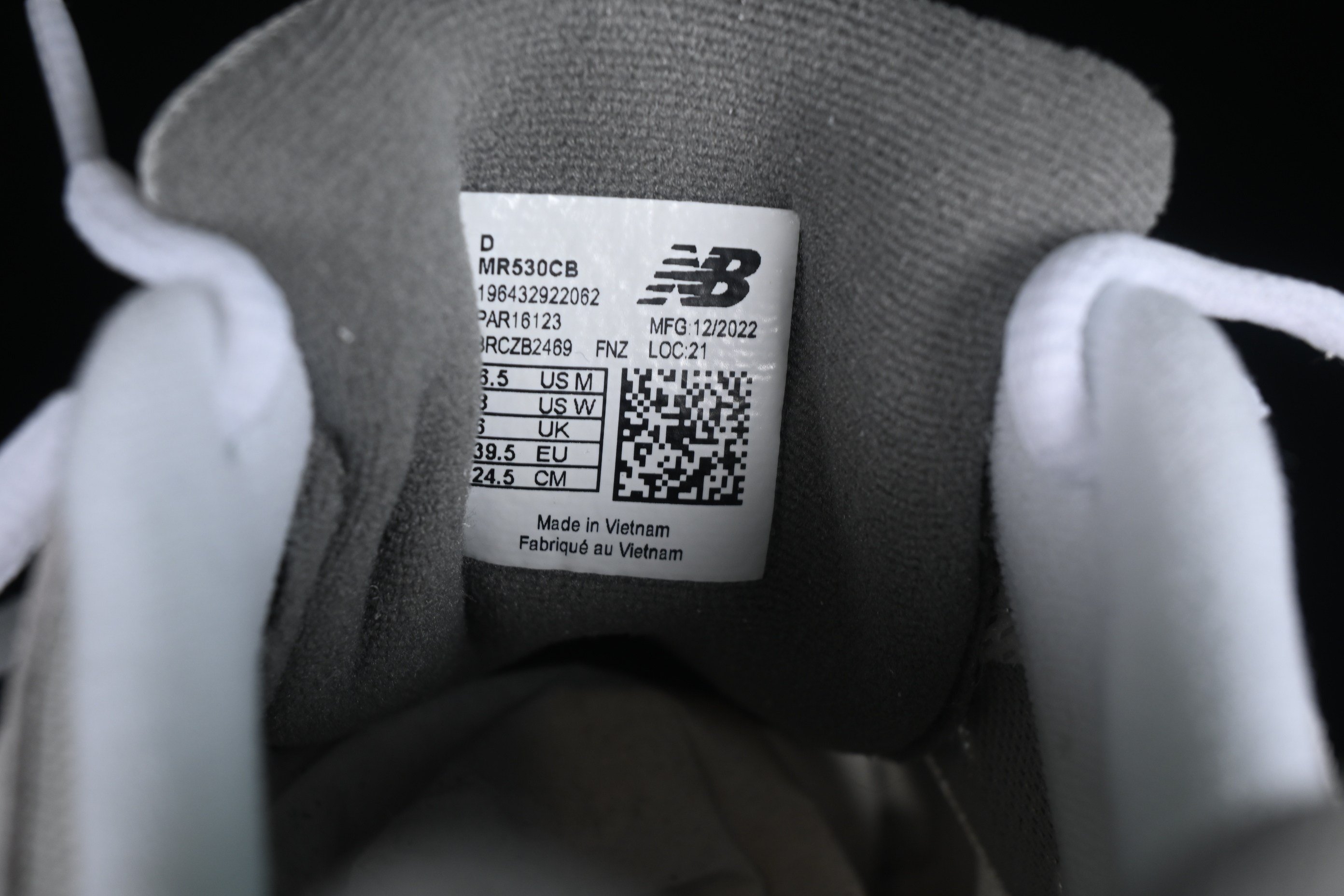 New Balance 530 Series Leather Retro Casual Running Shoes - MR530CB