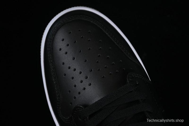 Nike Air Jordan 1 Low Golf Shoes Black Snake Pattern - DD9315-005