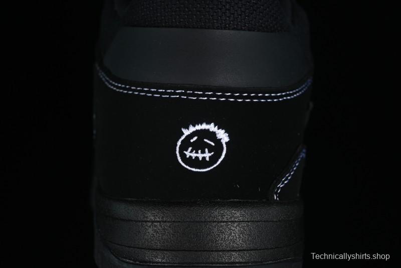 Nike Travis Scott x Jordan Cut The Check AJ1 Basketball Shoes with Velcro Strap - DR9317-001