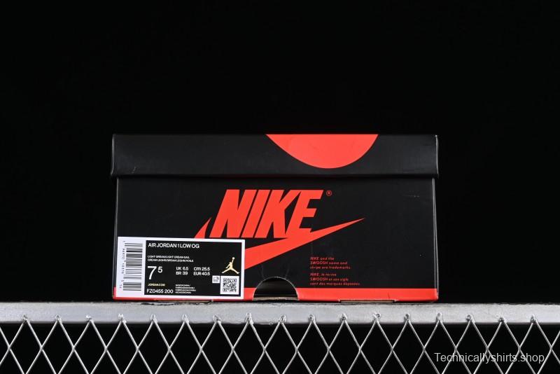 Nike CP3 x Air Jordan 1 Low AJ1 Floral Embossed White Casual Sneakers - FZ0455-200