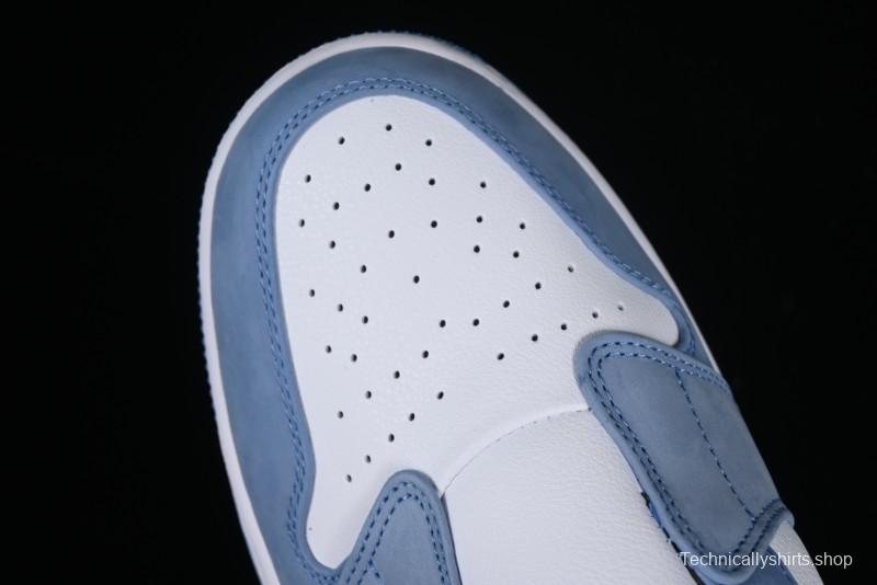 Nike Air Jordan 1 Mule Golf Shoes with University Blue Colorway - FJ1214-400