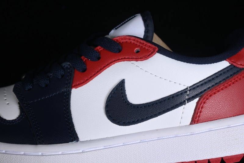 Nike Air Jordan 1 Low Golf Shoes Black Toe - DD9315-113