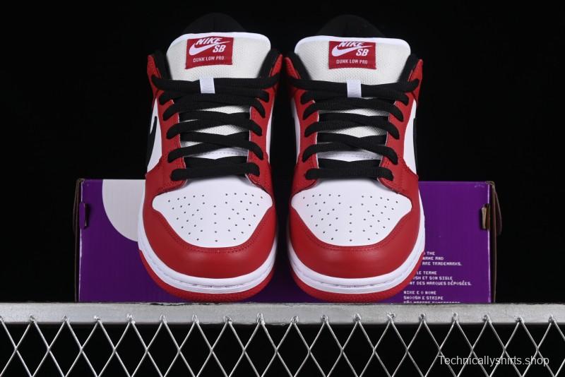 Nike SB Dunk Low Pro Retro Chicago Skateboarding Shoes - BQ6817-600