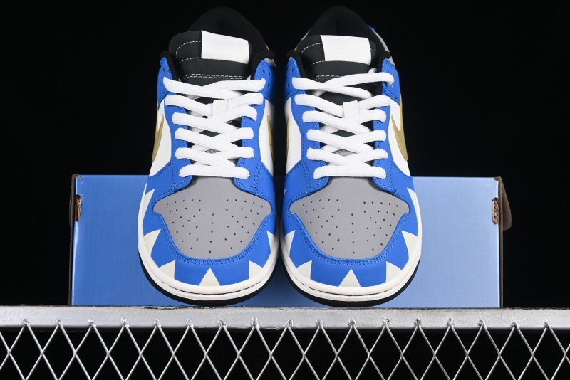 Nike SB Dunk Low Power Rangers Triceratops Colorway Low-Top Casual Skateboarding Shoes - ZZ1998-007