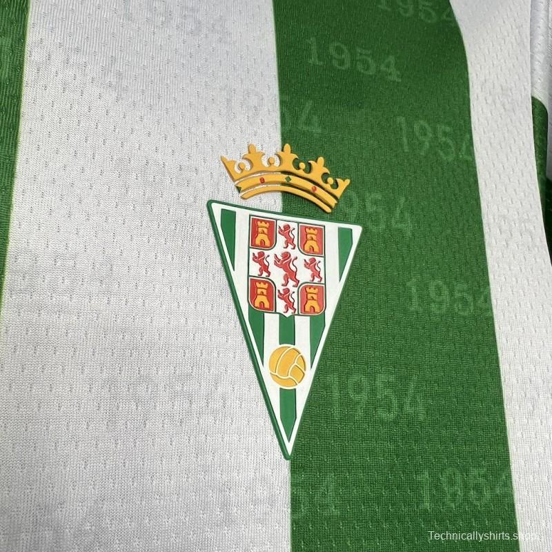 2024/25 Kids Cordoba CF Home Kit