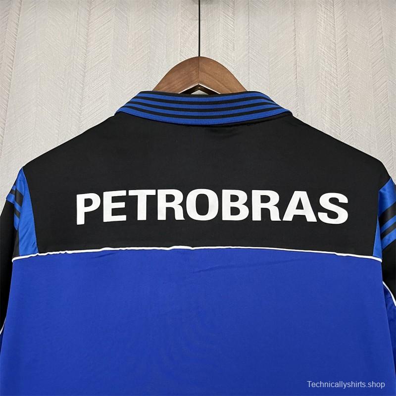 99/00 Retro Flamengo Goalkeeper Blue Jersey