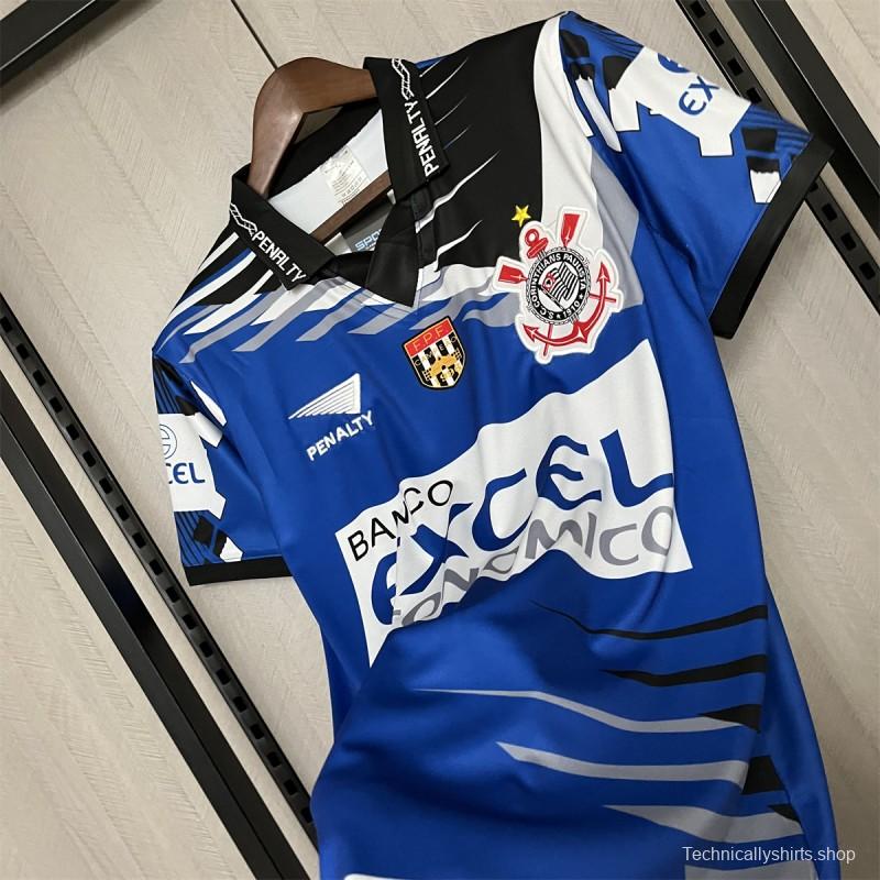 Retro 98/99 Corinthians Third Blue Jersey