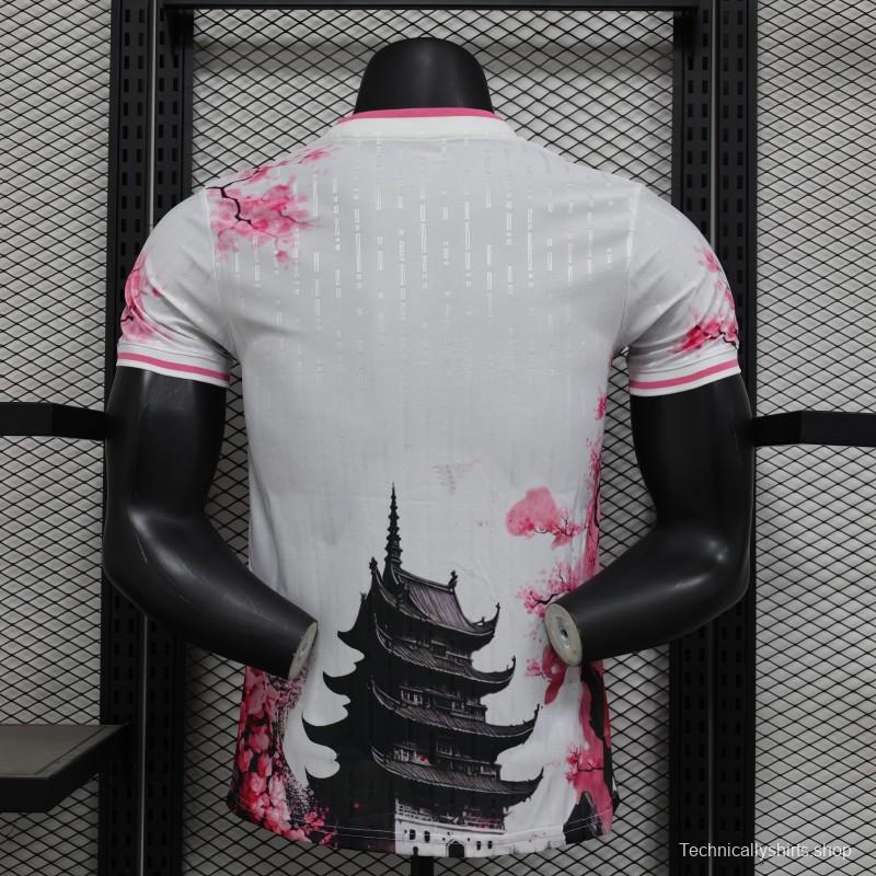 Player Version 2024 Japan Concept Sakura Bolossom Dragon Jersey