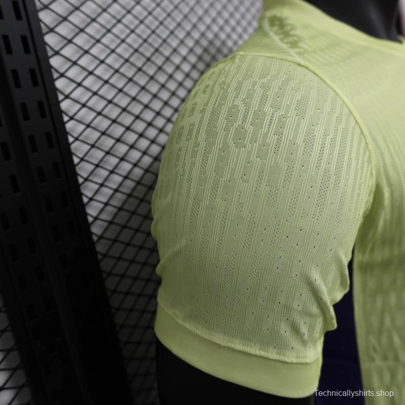 25/26 Player Version Barcelona 125th Anniversary Special Edition Light Green Jersey