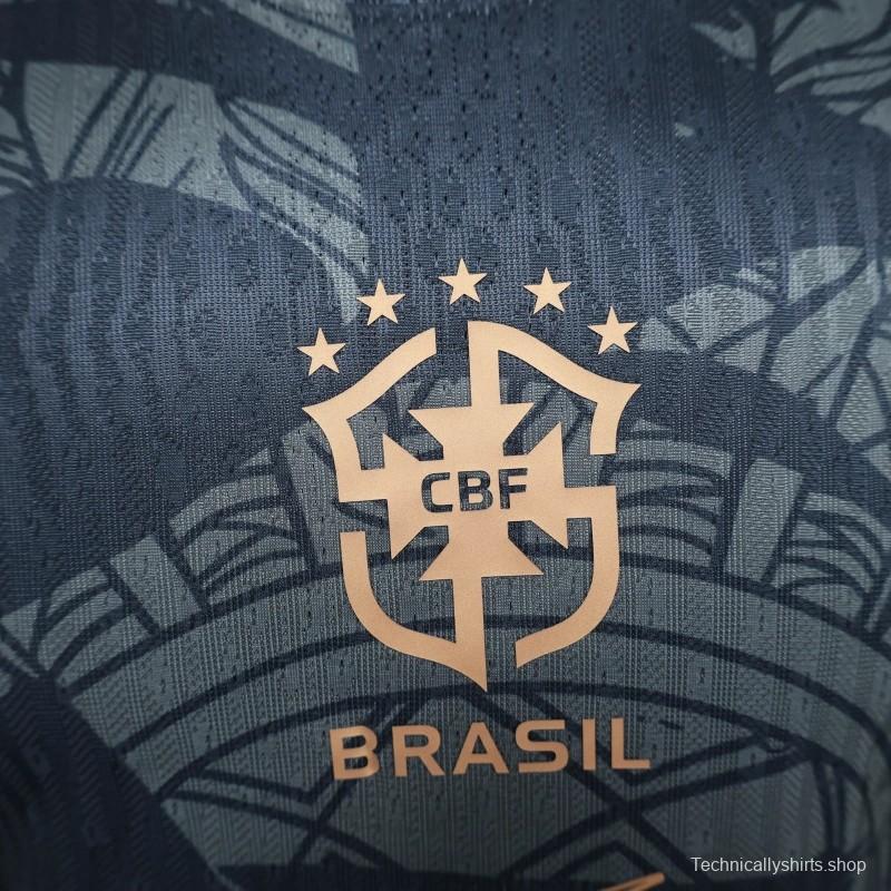 25/26 Player Version Brazil Special Edition Black Jersey