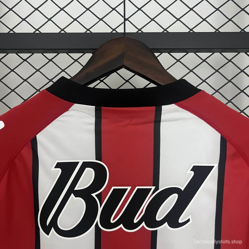 03/04 Retro River Plate Home Long Sleeve Jersey