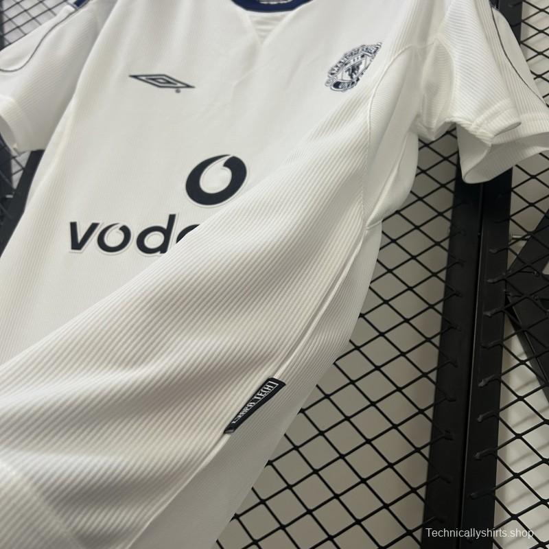00/01 Retro Manchester United Away Jersey