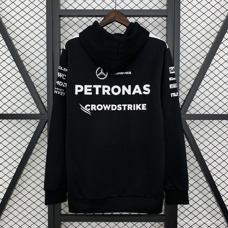 2025 F1 Formula AMG Black Hoodie