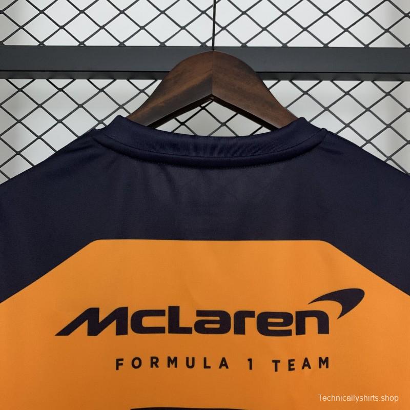 2025 F1 Formula Orange/Black Mclaren T-Shirt