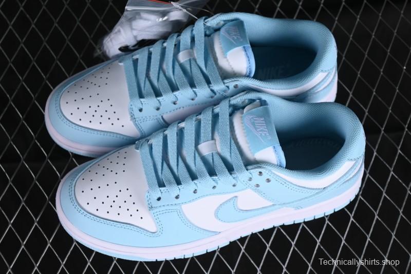Nike Dunk Low Retro SB Casual Sneakers in Ice Blue Colorway - DV0833-104
