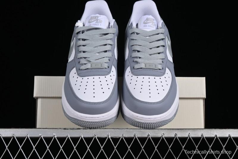Nike Air Force 1 '07 Low Casual Sneakers with Full-Length Air Cushion - FJ4146-111