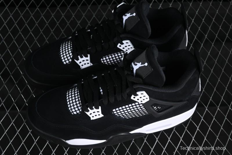 Nike Air Jordan 4 Retro White Thunder Basketball Shoes - FQ8138-001