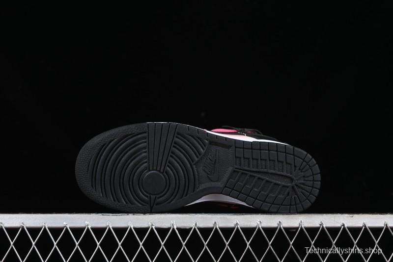 Nike Dunk Low SB Raspberry Mousse Pink Strap Casual Skate Shoes - CW1590-100