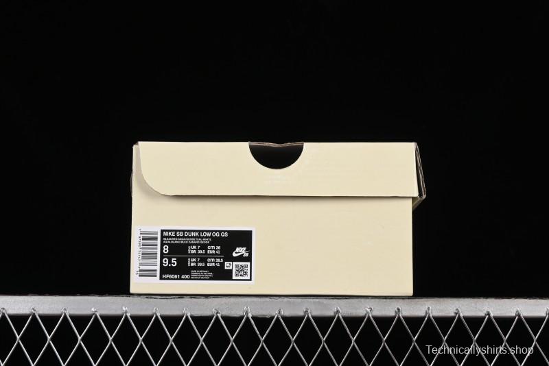 Nike Futura x Dunk Low Pro SB Skate Shoes with Tie-Dye Design - HF6061-400