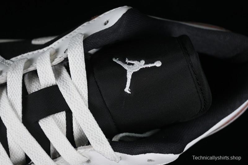 Nike Air Jordan 1 Low "Quai 54" Casual Sneakers in White Black Blue - HQ0764-001