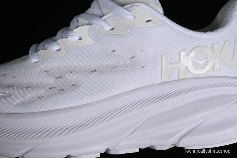 HOKA ONE ONE Bondi 8 Functional Cushioned Running Shoes with Soft EVA Midsole - 1127952 WWH