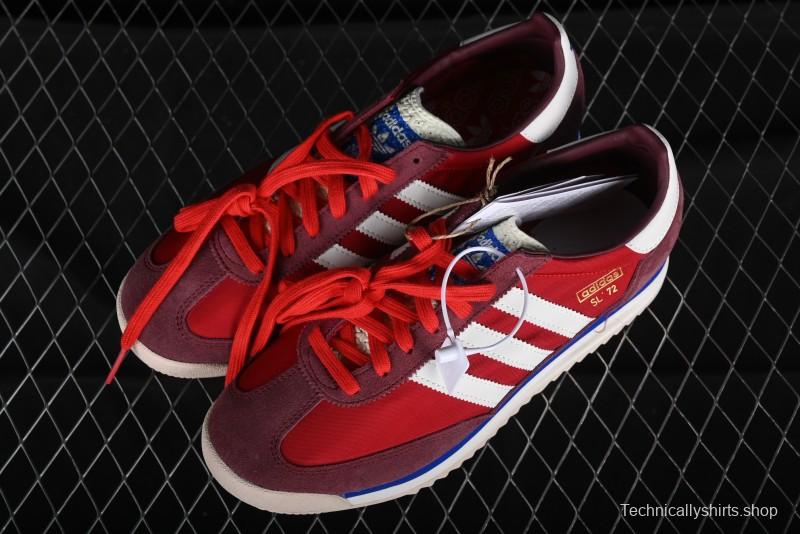 Adidas Originals SL 72 RS Retro Running Shoes with Ecotex Tongue and EVA Midsole - JI1280