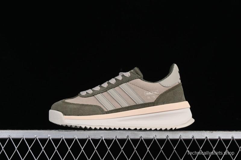 Adidas Originals SL 72 Retro Running Shoes with Ecotex Tongue and EVA Midsole - IH5632