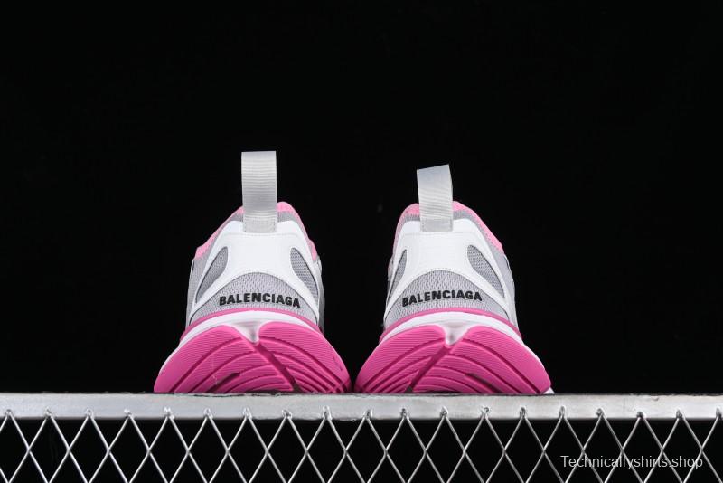 Balenciaga Circuit Lightweight Distressed Print Round-Toe Fashion Casual Shoes - WFLGY1950