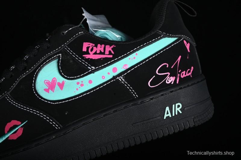 Nike Air Force 1 '07 Low Flame Red Lips Qixi Limited Edition Casual Sneakers - FB8971-005