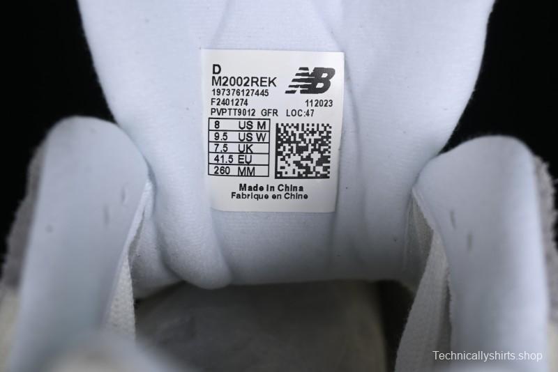 New Balance 2002 Series Retro Casual Running Shoes with Upgraded N-ERGY Cushion - M2002REK