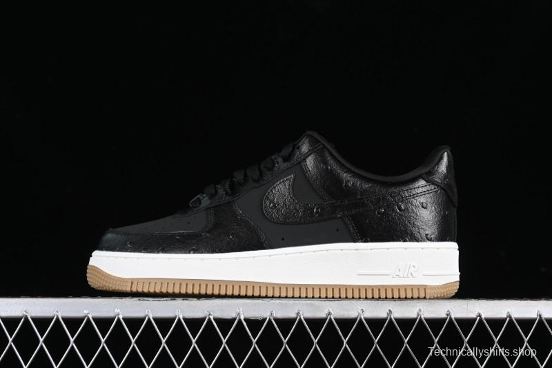 Nike Air Force 1 '07 Low Casual Sneakers with Full-Length Honeycomb Air Cushion - DZ2708-002