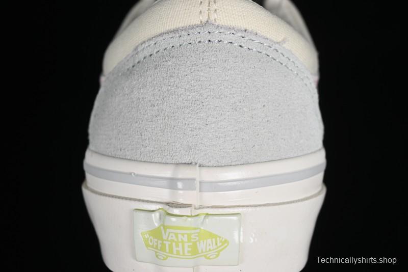 Vans Old Skool Reissue 136 Earth Macaron Patchwork Retro Casual Vulcanized Sneakers - VN000CRPGRN