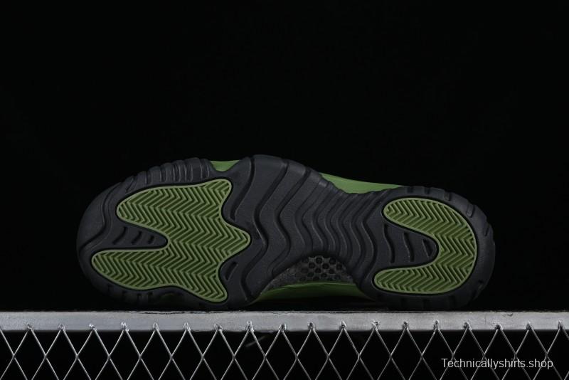 Nike Air Jordan 11 Retro High Top Basketball Shoes in Black Green - CT8012-300