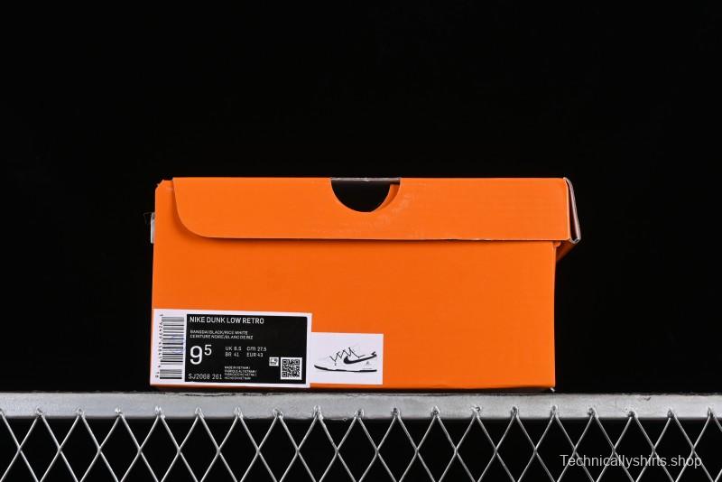 Nike SB Dunk Low LV Collaboration - Lamborghini Strap White Black Hook Anniversary High-End Custom Low-Top Casual Sneakers - SJ2068-261