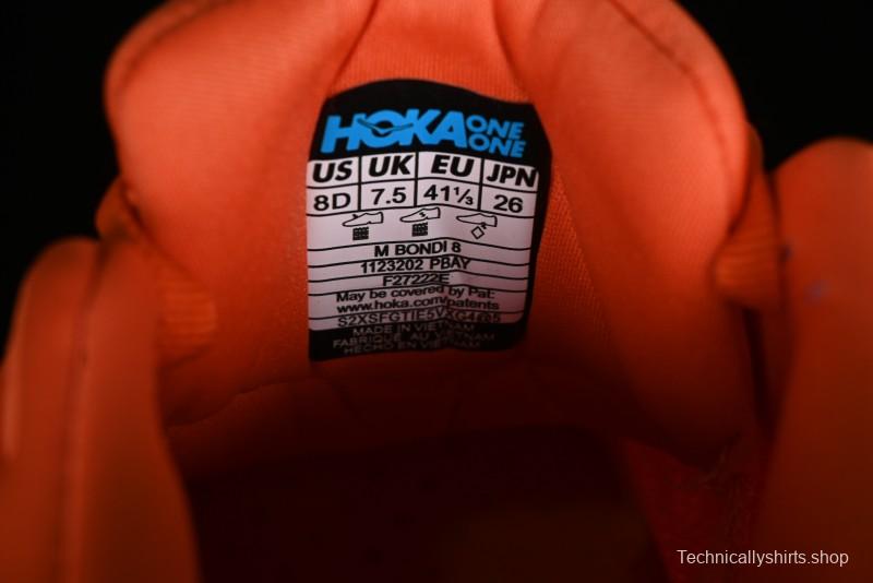 HOKA ONE ONE Bondi 8 Functional Cushioned Running Shoes - 1123202 PBAY