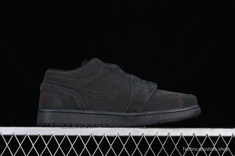 Nike Air Jordan 1 Low SE Craft "Dark Smoke Grey" Casual Sneakers - FD8635-001
