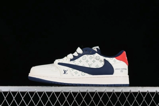 Nike Air Jordan 1 Low OG SP Travis Scott x Fragment Design Collaboration Sneakers - LJ5188-002