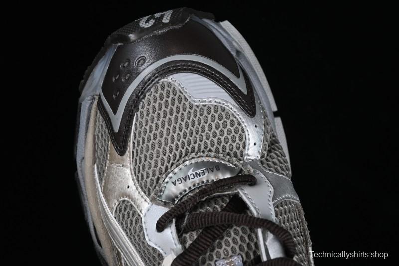 Balenciaga Runner Kith Four Color Retro Casual Sneakers - W3RMU2000