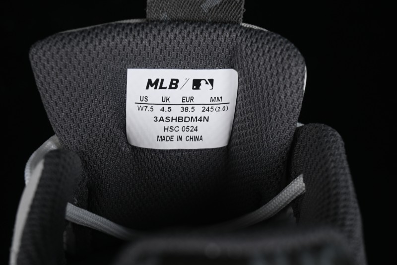 New York Yankees MLB Bigball Chunky Denim Monogram Platform Sandals - 3ASHBDM4N50BKS