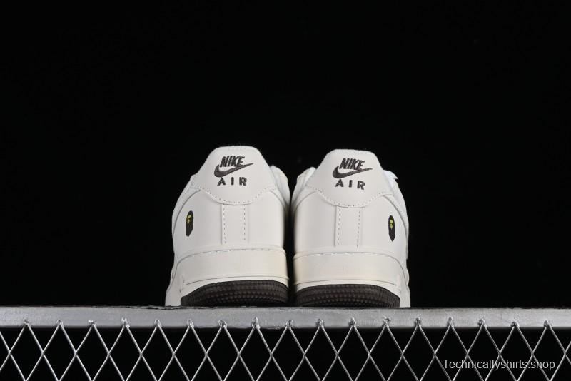 Nike Air Force 1 '07 Low BAPE Collaboration - Beige Black Star FG6688-100