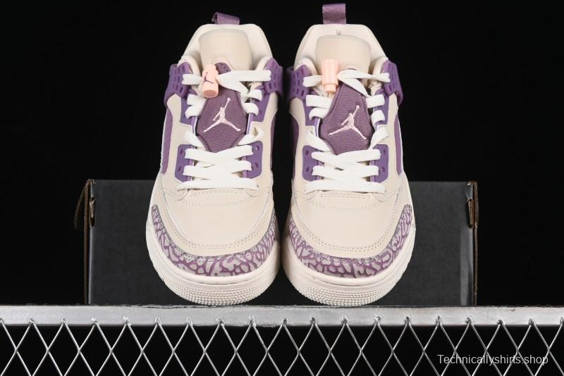 Nike Jordan Spizike Low AJ Retro Casual Shoes with Air Jordan 3, 4, 5, 6 Design Elements - FQ3950-200