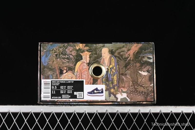 Nike Air Force 1 '07 Low Black Myth Wukong Collaboration Casual Sneakers - AF2434-109