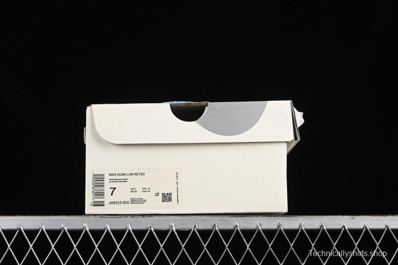 Nike SB Dunk Low CLOT Collaboration - Gray Blue Knit Anniversary Custom Low-Top Casual Skate Shoes - JH8310-950