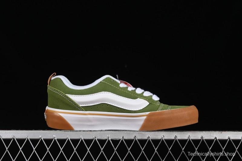 Vans Classics Knu Skool Retro Sneakers with Enlarged Toe and Thickened Sole - VN0009QCCIB