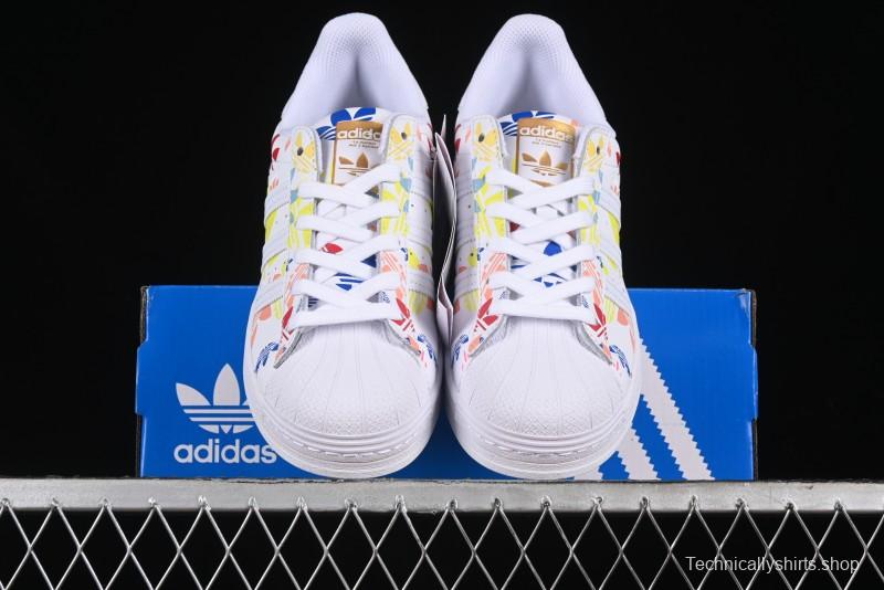 Adidas Superstar H00183 Casual Sneakers with Shell Toe Design - H00183